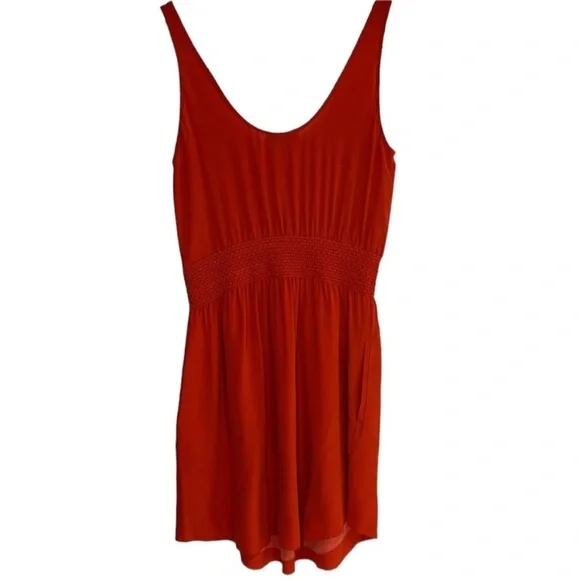 Babaton silk mini dress, sleeveless rounded hem, size XS excellent condition - Picture 4 of 10